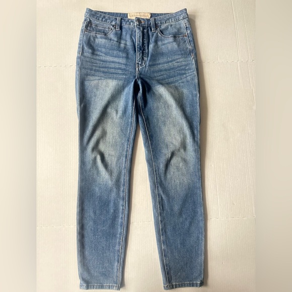 Soft Surroundings‎ The Ultimate High Rise Slim Jeans size 10 Medium Wash #2CW54 - Picture 1 of 8